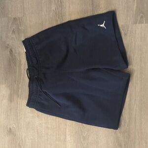 Jordan blue standard for sweat shorts size small